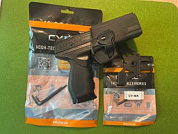 CYTAC KYDEX HOLSTER TAURUS PT24/7, 809, GLOCKS, BAUÄHNLICHE NEU OVP MIT ZUBEHÖR