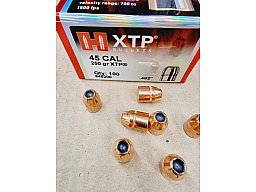 .452/250grs Hornady XTP Geschosse No.45200 100 stk.