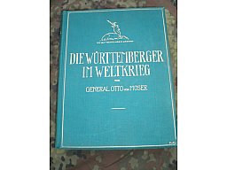 Antiquarisches Buch: Die Württemberger im Weltkrieg