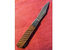 Böker 98K Messer, Damast, Solingen, nummeriert #195