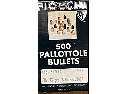 Geschoße Cal.309 ,93gr, 7,65 Browning