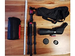Spektiv Danubia + Stativ