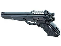 Selbstladepistole FN HP M-1965 Modell Capitan BJ. 1968 mit Anschlagschaft Kal. 9mm Luger Top !!!