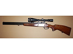 Bockbüchsflinte Blaser ES80 im Kal. 12/70 & 5,6x50R Mag. mit ZF Leupold Vari-X III 6,5-20x50