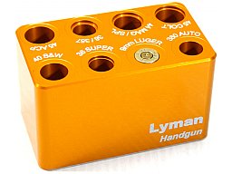 Lyman #7833000 AMMO CHECKER HANDGUN 9mm 38 Super 40S&W .357 45 BULG DETECTOR IPSC Qualtiätskontrolle