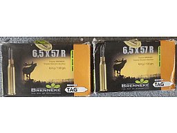 Büchspatrone Brenneke 6,5x57R TAG