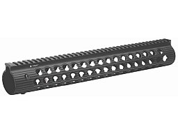 Neuer AR 15 Vorderschaft Troy Alpha Rail 15" Free-Float AR-15/M16 Handguard, Schwarz