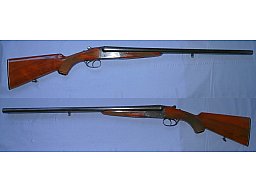 KLASSISCHE MIROKU QUERFLINTE / DOPPELFLINTE KAL. 12/70 – WERTARBEIT FÜR JAGD UND SPORT