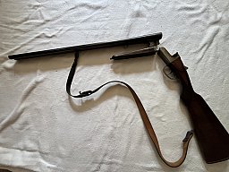 Doppelflinte 16/70 MAT France Querflinte