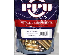 50 Stück > NEUE PPU/PrviPartizan Langwaffenhülsen .308 Win. | Boxerzündung Unprimed Brass NEU #C020