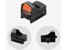 Victoptics RDSL01 V2 1x18x22 - Leuchtpunktvisier - bis Kal. .30-06 - ideal für Drückjagd, Erntejagd