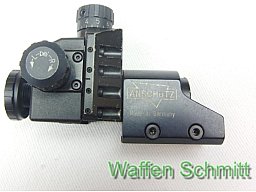 Diopter Anschütz mit feiner Höhen-und Seitenverstellung für 11mm Waffenprisma!!!