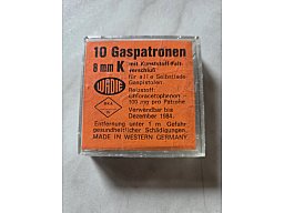 Sehr alte u. Starke 8mm Gaspatronen v. WADIE