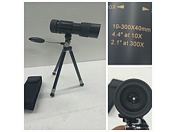 Spektiv Pistole Schützen TOP __ 10-300x40mm __ Jäger / Sportschützen + 3 Fuß __ NEU / Unbenutzt