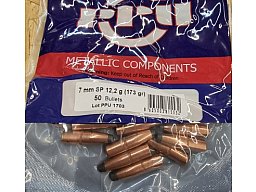 7mm-.284/173grs PPU B-067 SP Teilmantel Geschosse 50 Stk.