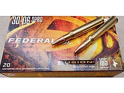 .30-06/165 grs. Federal Fusion 20 stk. No: 3006FS2