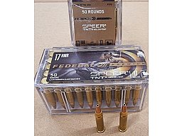 .17 HMR 17grs Federal Speer TNT 100 Stk. #P770#