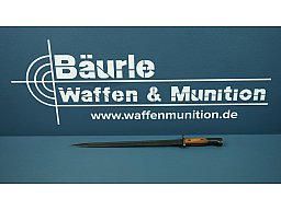 Bajonett wahrscheinlich deutsch erster Weltkrieg / WK1, vermutlich neu brünniert