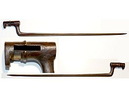 Tüllenbajonett, 4-Kantklinge 48,6 cm