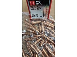 .30/165 grs CX Hornady Geschosse bleifrei 50 Stk. No. 304704