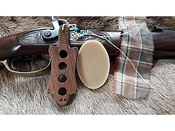 Vorderlader Ladeplatte cal .45,.50,.54 / Muzzleloader Longhunter Loading block cal. .45,.50,.54