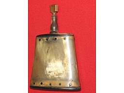 Museale Pulverflasche / Pulverfüller aus Horn