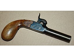 Perkussions Vorderlader Derringer Pedersoli "Liegi" im Kal. 44 -GELEGENHEIT-