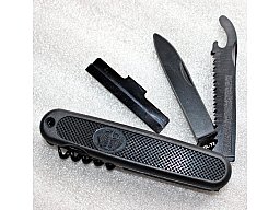BUNDESWEHR TASCHENMESSER BLACK - NEU!