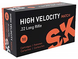 500 Schuss SK HIGH VELOCITY MATCH HV .22 l.r. lfb | 2,59g 40gr > 385m/s > 100m + PRS Rimfire PRC NRL