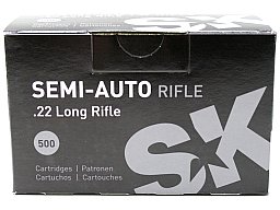 500 Schuss SK Semi-Auto .22 l.r. / lfb | 2,59g 40gr LRN Blei Rundkopf | optimiert für Halbautomaten