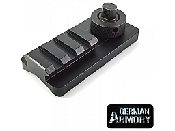 Zweibein Adapter/Aufnahme Swivel Sling Adapter Bipod Slingadapter Picatinny stabile Zweibeinmontage
