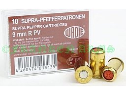 Wadie Supra-Pfefferpatronen 9mm R.K. 10Stück 48005000