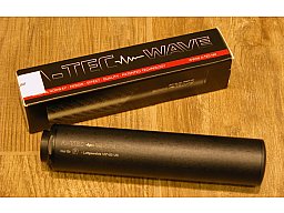 @ A-TEC WAVE ALU 1/2"-28 UNF Hochleistungs "F" Schalldämpfer für Luftgewehr & LuPi Kal. 4,5 & 5,5