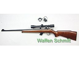 Repetierbüchse Anschütz Mod.1400, Kaliber .22lr. mit Walther Zielfernrohr 4x32!!!