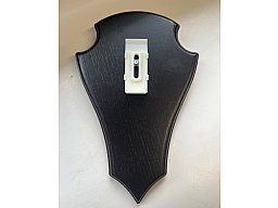 Rehbockbrett LANGE NASE-Eiche dunkel 22x14 inkl. Befestigung *Lagerware*