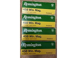 .458 Winchester Magnum Munition