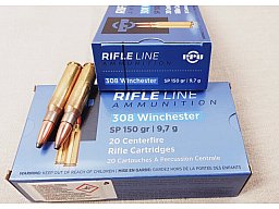 .308win/150 grs. SP/Teilmantel PPU 100 stk. A-020 # SSZ Berka