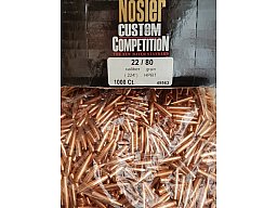 .224/80grs HPBT Nosler Competition Geschosse 100 stk #49563# SSZ Berka