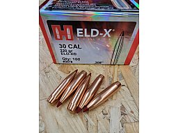 .30-.308/220grs Hornady ELD-X No. 3078 Geschosse 100 Stk. #SSZ Berka