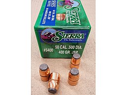 .50-.500/400grs Sierra JSP Geschosse No.5400 50 stk. # SSZ Berka