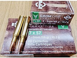 7x57/158grs. Z-Grom A-649 PPU 20 stk. bleifrei !!! # SSZ Berka