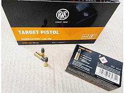 .22LR 40grs RWS Target Pistol 5000 Stk. # SSZ Berka