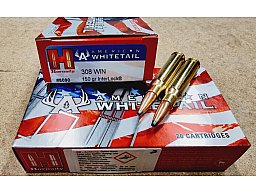 .308Win/150 grs. Hornady American Whitetail InterLock 20 stk. No.8090 # SSZ Berka