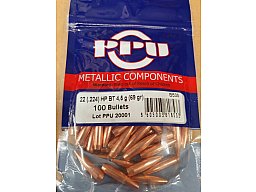 .22/.224/69grs PPU HPBT 100 Stk. Geschosse B-535 # SSZ Berka