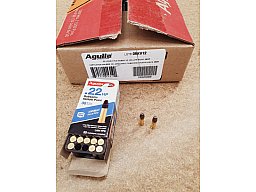.22LR 38grs Aguila Subsonic Hollow Point 1000 Stk. # SSZ Berka