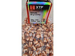 9mm/.355/90grs Hornady XTP Geschosse No.35500 100 stk. # SSZ Berka