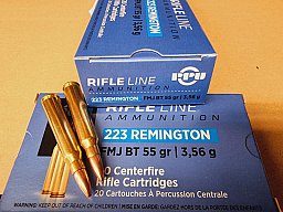 .223 Remington/55grs. FMJBT A-615 PPU 500 stk. Angebot!!# SSZ Berka