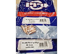 .308/.30-150grs FMJ PPU Geschosse 1000 Stk. B-099 Angebot!!# SSZ Berka