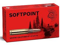 20 Schuss GECO SP Softpoint Büchsenpatronen 7x64 7 x 64 165gr 10g Teilmantel Jagd Munition Blei Lead