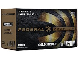 Federal Zündhütchen Gold Medal Nr.210M Large Rifle - 1000St.